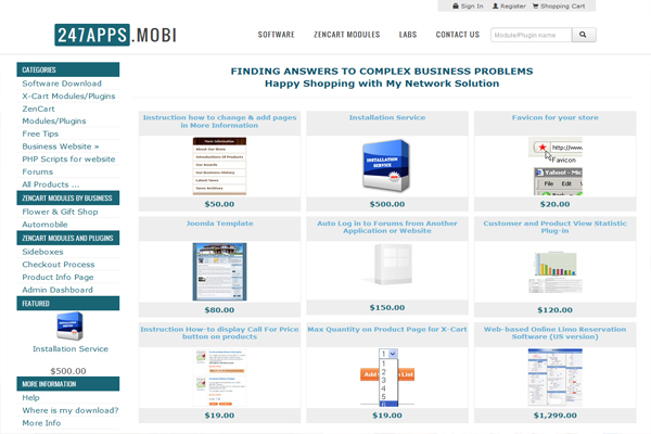 E-Commerce Module/Plug-in Development