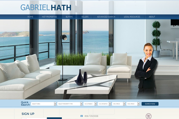 Pro Realtor Website with IDX Design