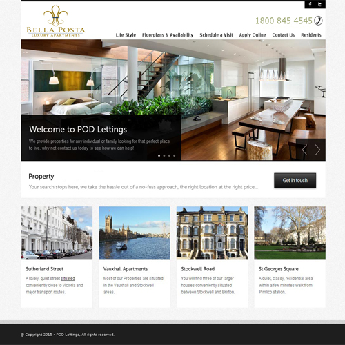 Property Management Website