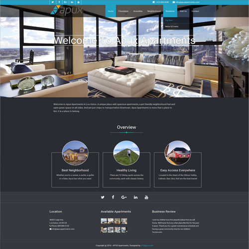 Best Rental Property website designed by Biana