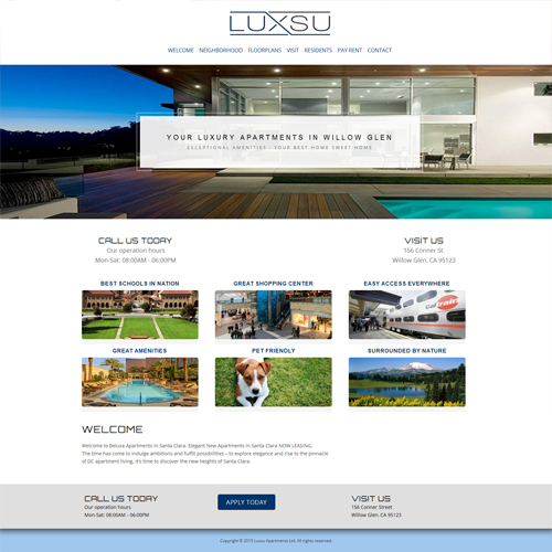 Best Rental Property website designed by Biana