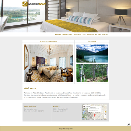 Best Rental Property website designed by Biana