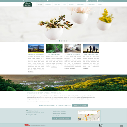 Best Rental Property website designed by Biana
