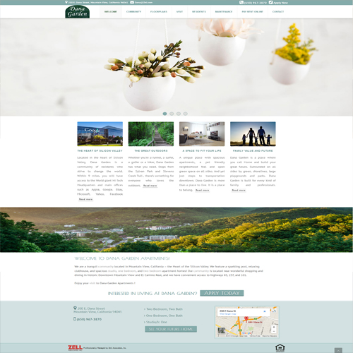Best Rental Property website designed by Biana